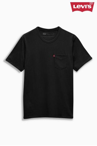 Black Levi's&reg; Pocket T-Shirt